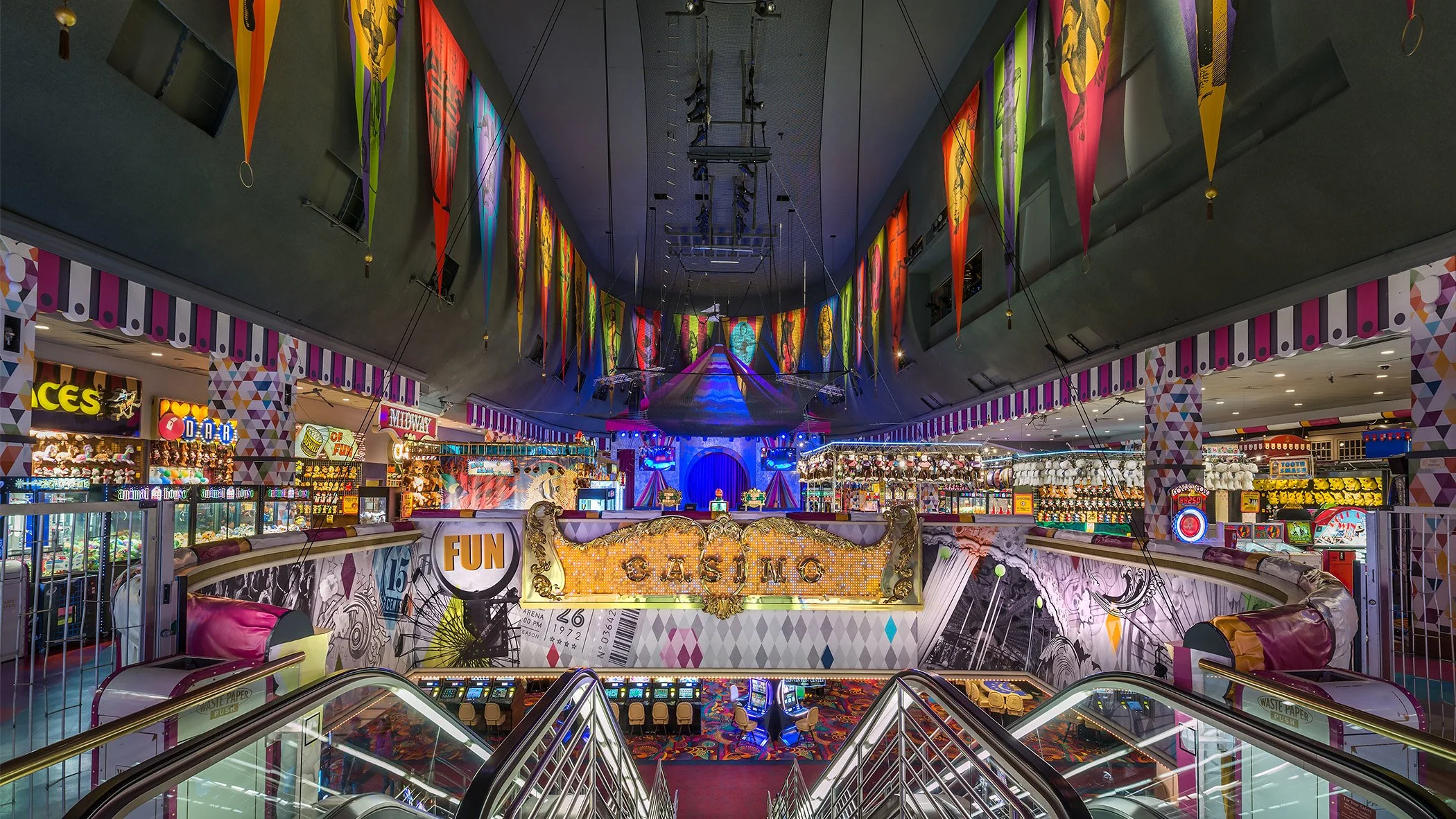 Circus Circus Reno Midway Renovation — Plenium Builders | Reno